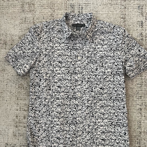 French Connection Monochrome Patterned Shirt - Picture 1 of 4